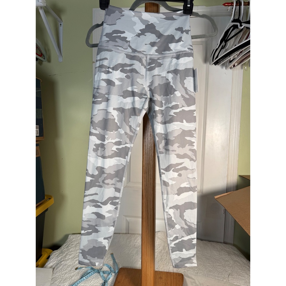 Beyond Yoga Grey White Camo High Waisted Leggings NWT 00796